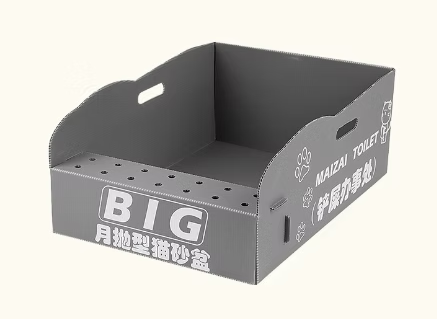 Disposable PP Corrugated Plastic Cat Litter Box – Monthly Replacement Solution