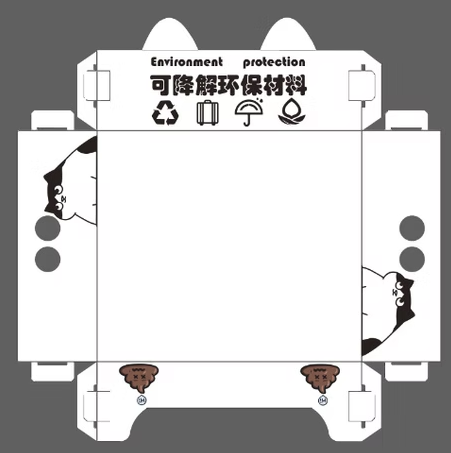 Disposable PP Corrugated Plastic Cat Litter Box – Monthly Replacement Solution