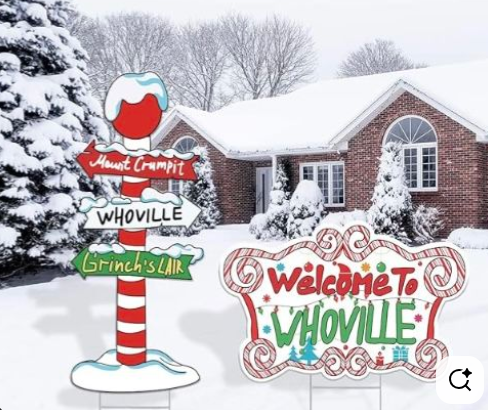 Custom PP Corrugated Christmas Yard Signs – Durable Holiday Outdoor Decoration Boards