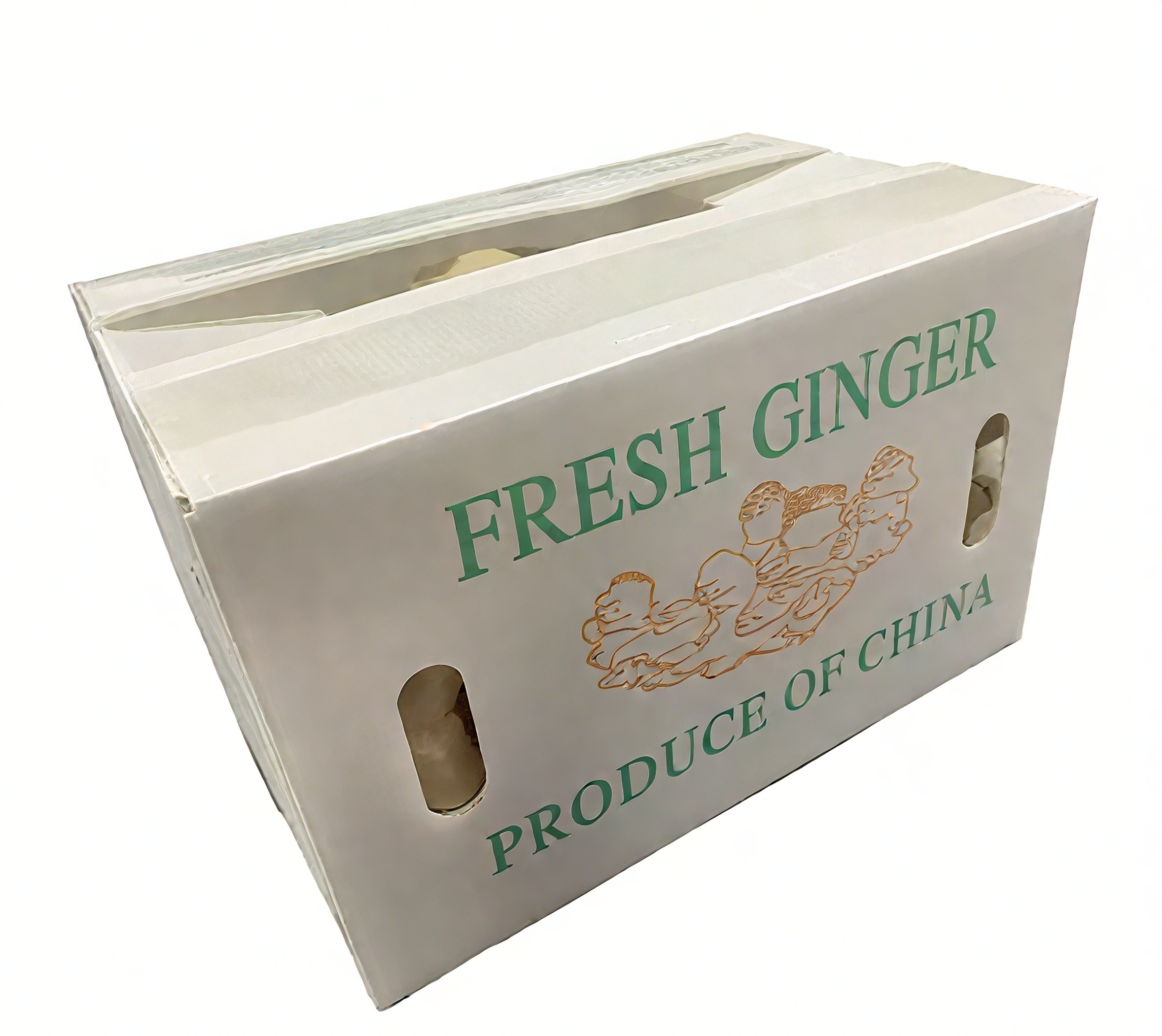 Durable PP Corrugated Plastic Ginger Storage & Transport Boxes – Moisture-Resistant Packaging
