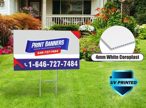 Custom PP Corrugated Real Estate Signs – Durable Outdoor Property Boards