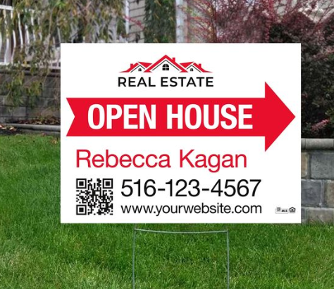 Custom PP Corrugated Real Estate Signs – Durable Outdoor Property Boards