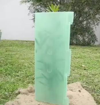 Weather-Resistant PP Corrugated Plastic Tree Guards – Durable Seedling Protection Tubes