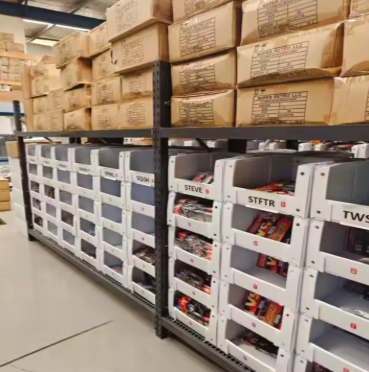Custom PP Corrugated Storage Picking Bins – Lightweight & Durable Warehouse Sorting Boxes