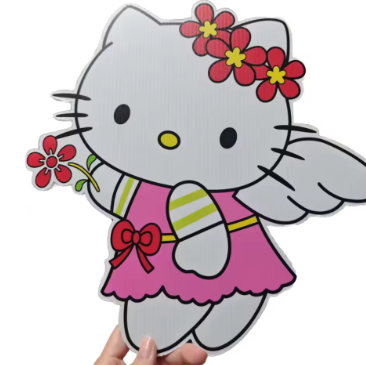 Double-Sided Printed PP Corrugated Display Boards – Customizable Advertising & Promotional Panels