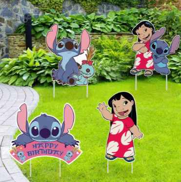 PP Corrugated Plastic Character Stand – Custom Printed Sign Board