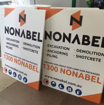 PP Corrugated Plastic Sign Panel – 4mm Thick Custom Outdoor Display