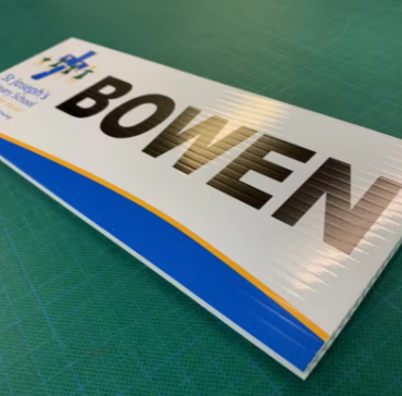 PP Corrugated Plastic Sign Panel – 4mm Thick Custom Outdoor Display