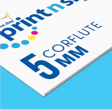 Customizable 5mm PP Coroplast Sign Sheets – Lightweight and Weather-Resistant Panels