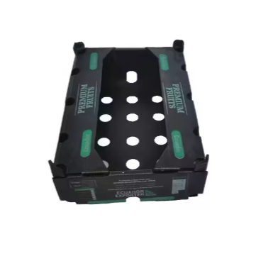 Reusable Corrugated Plastic Foldable Boxes – Eco-Friendly Okra Transport Solutions