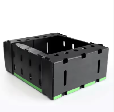 Reusable Corrugated Plastic Foldable Boxes – Eco-Friendly Okra Transport Solutions