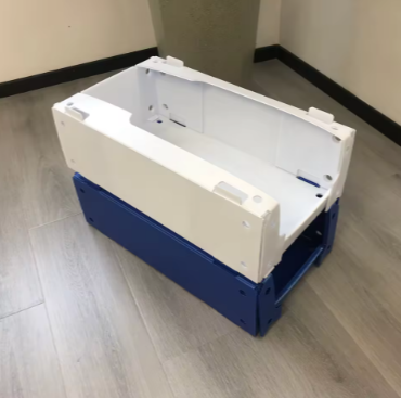 Plastic Stackable Picking Bin – Front Access Storage Solution for Clothing & Inventory