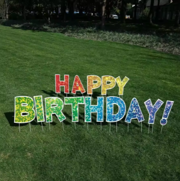 Reusable Corrugated Plastic Display Panels – Ideal for Birthday, Lawn & Event Signs