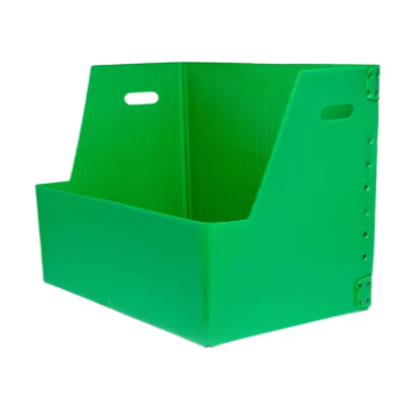 PP Corrugated Document Organizer Box – Foldable & Moisture-Proof File Storage Solution
