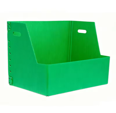 PP Corrugated Document Organizer Box – Foldable & Moisture-Proof File Storage Solution