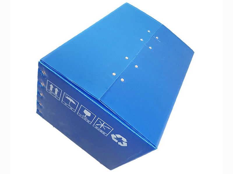 Reusable Corrugated Plastic Foldable Storage Container