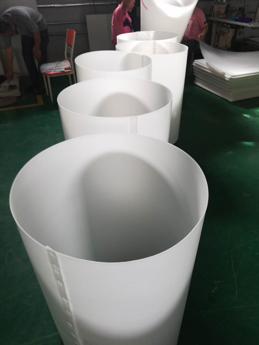 PE corrugated plastic sheet