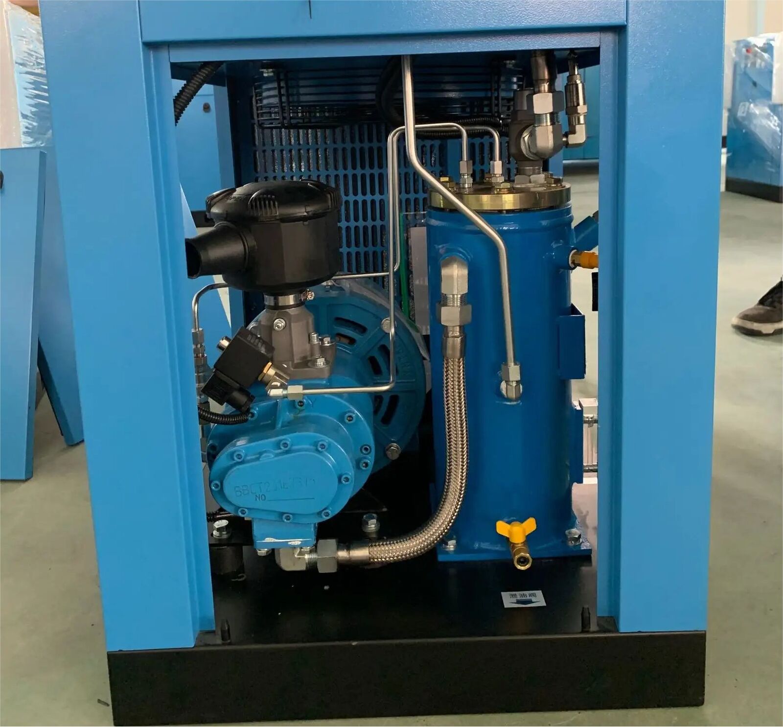 22kW Screw Safe Stable Single Stage Screw Air Compressors
