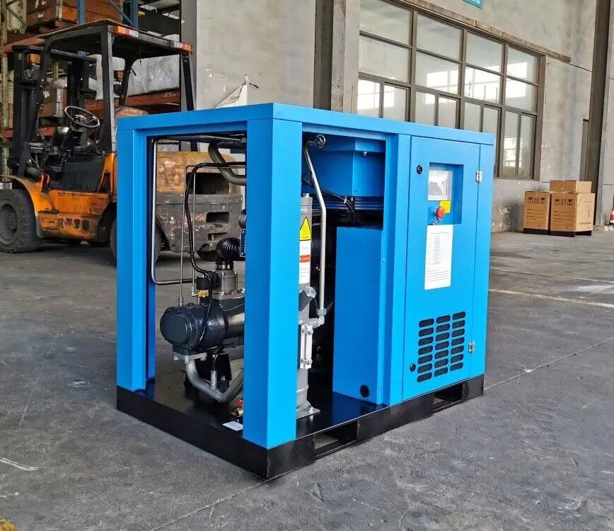 75kW 100HP Screw Air Compressor For Weaving Machine Industrial Screw Air Compressor