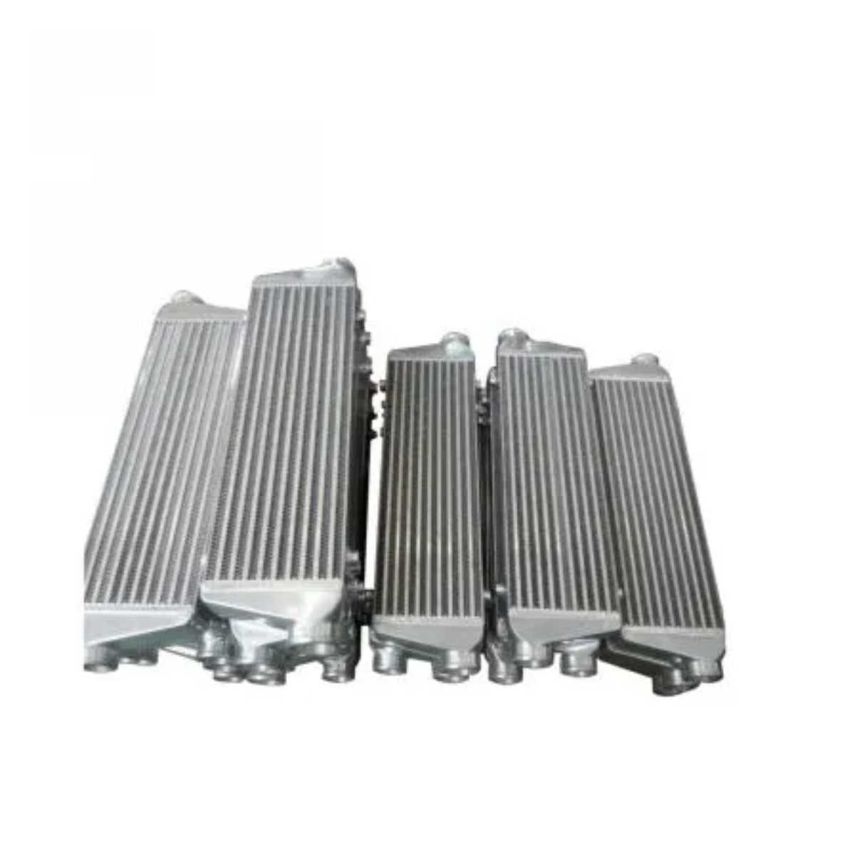 OEM Aluminum Heat Exchanger For Screw Air Compressor Dryer Hydraulic oil cooler bar plate fin intercooler core