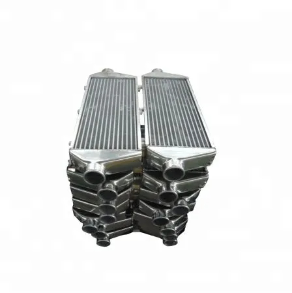 OEM Aluminum Heat Exchanger For Screw Air Compressor Dryer Hydraulic oil cooler bar plate fin intercooler core