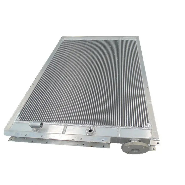 High Quality Vacuum Brazed Aluminum Radiator Screw Air Compressor Oil Cooler High Quality Vacuum Brazed Aluminum Radiator Screw Air Compressor Oil Cooler