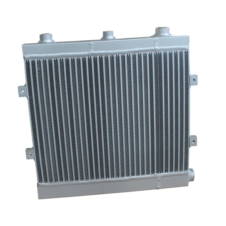Manufacture aluminium plate bar radiator filler air compressor oil cooler for mixer