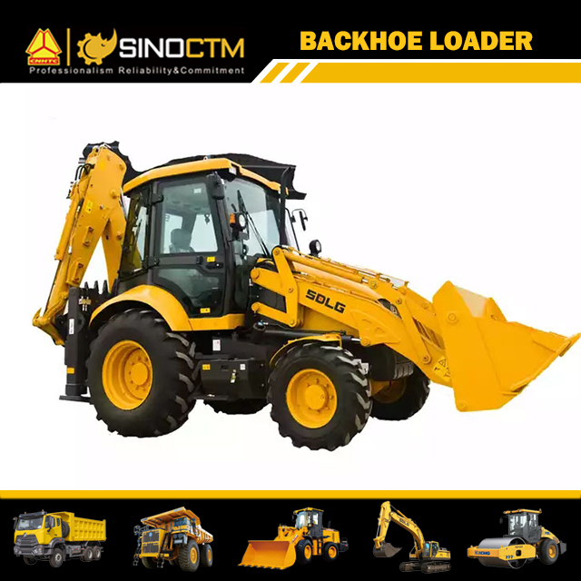 SDLG B877 Backhoe Loader