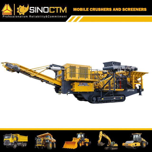 Crawler Mobile cone crusher 200t/h-590t/h