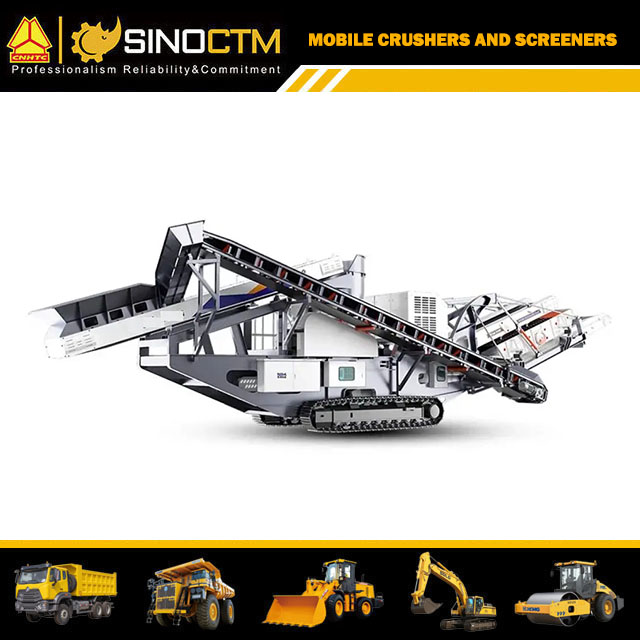 Crawler Mobile cone crusher 200t/h-590t/h