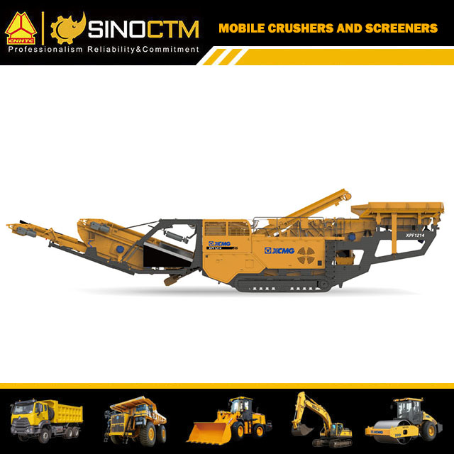 Crawler Mobile impact crusher 80t/h-450t/h