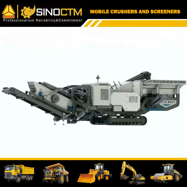 Crawler Mobile impact crusher 80t/h-450t/h