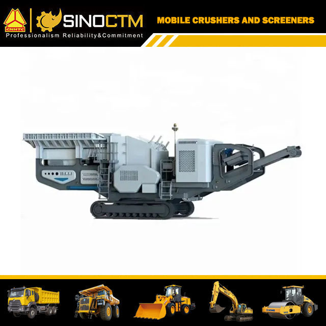 Crawler Mobile impact crusher 80t/h-450t/h