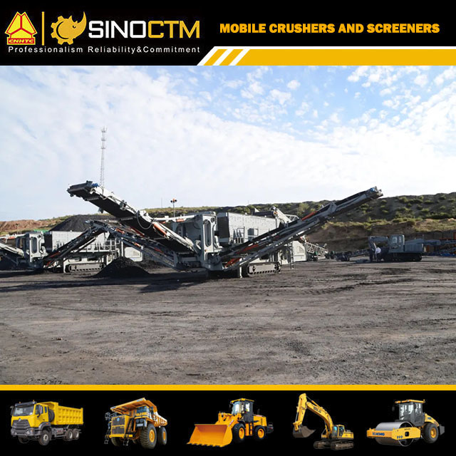 Crawler Mobile Screening Machine 400t/h-800t/h