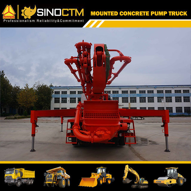 HOWO Boom Concrete Pump Truck 33m