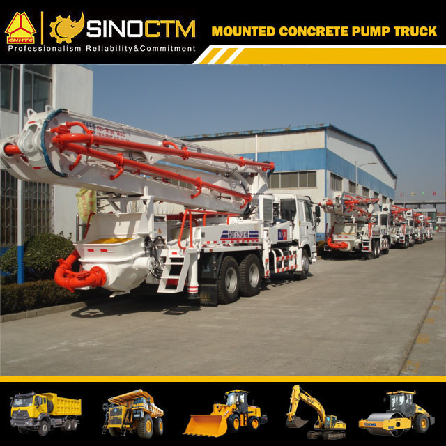 HOWO Boom Concrete Pump Truck 39m