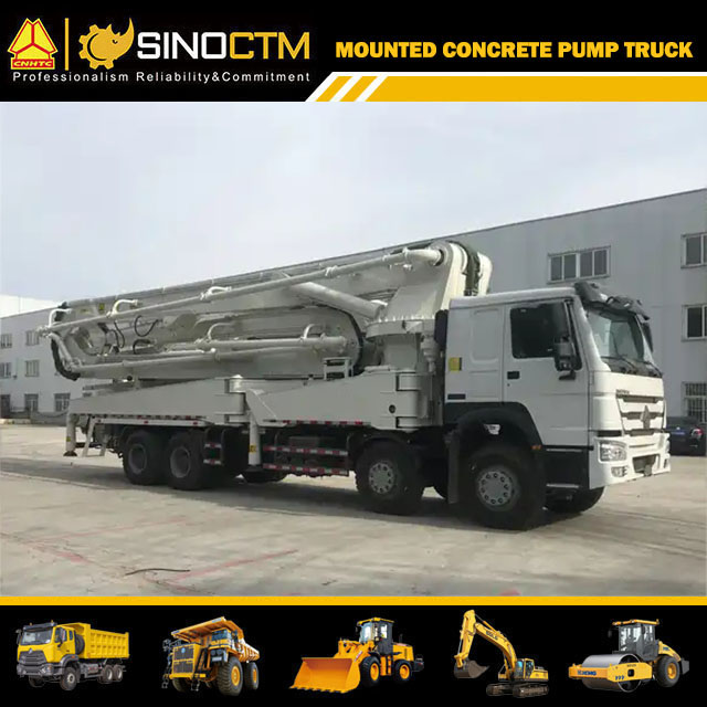 HOWO Boom Concrete Pump Truck 42m