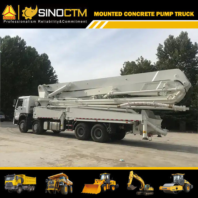 HOWO Boom Concrete Pump Truck 42m