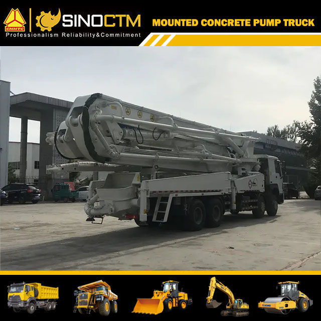 HOWO Boom Concrete Pump Truck 42m