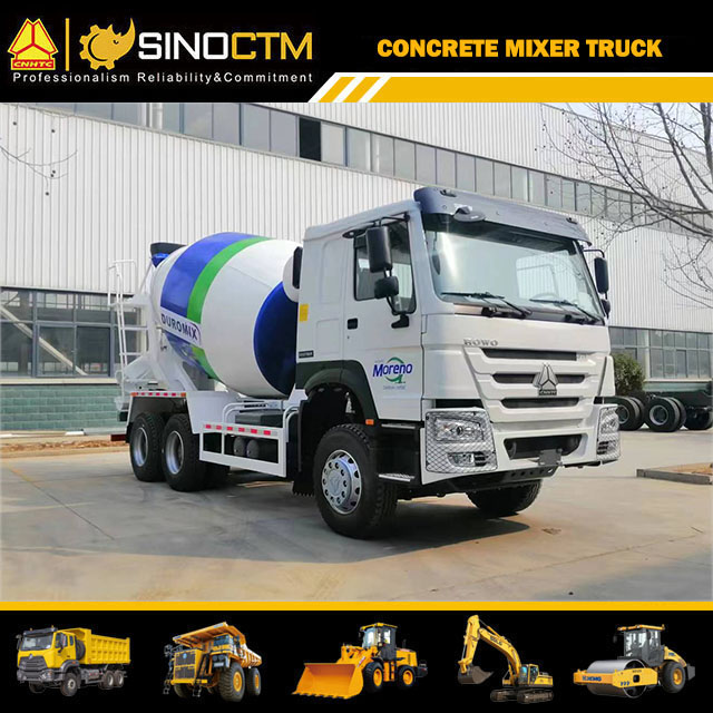 SINOTRUK HOWO 6X4 Concrete Mixer Truck 8CBM