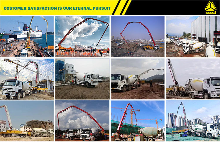 SINOTRUK HOWO Light Concrete Mixer Truck 5CBM
