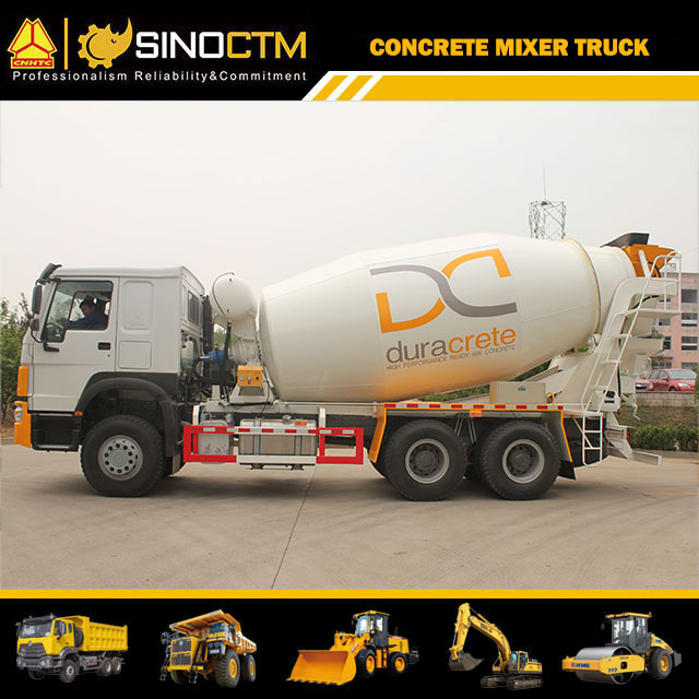 SINOTRUK HOWO Concrete Mixer Truck 9Cbm
