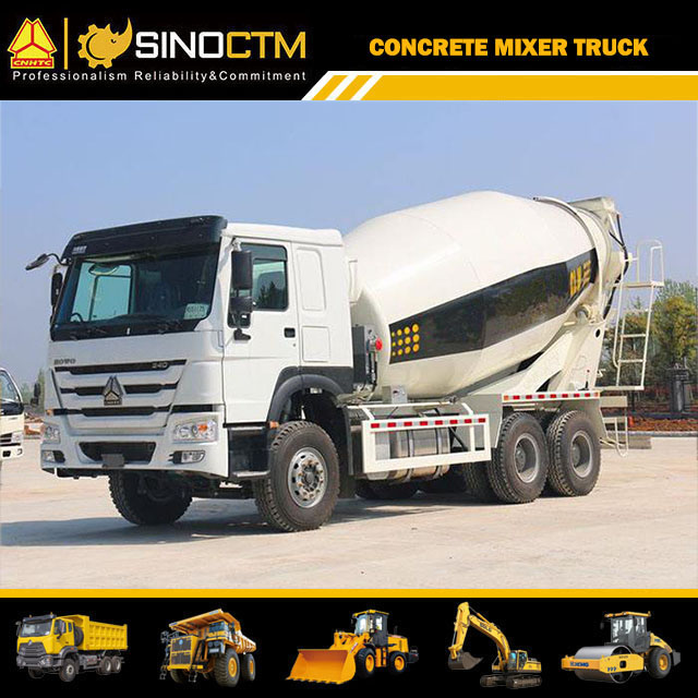 SINOTRUK HOWO 6X4 Concrete Mixer Truck 10CBM