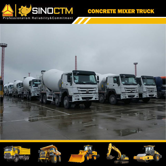 SINOTRUK HOWO 8X4 Concrete Mixer Truck 10CBM