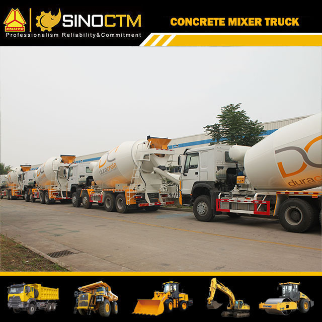SINOTRUK HOWO 8X4 Concrete Mixer Truck 10CBM