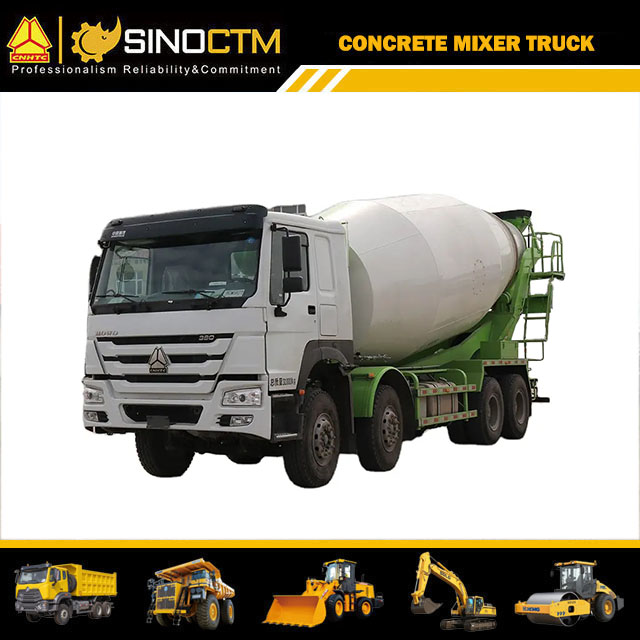 SINOTRUK HOWO 8X4 Concrete Mixer Truck 12CBM