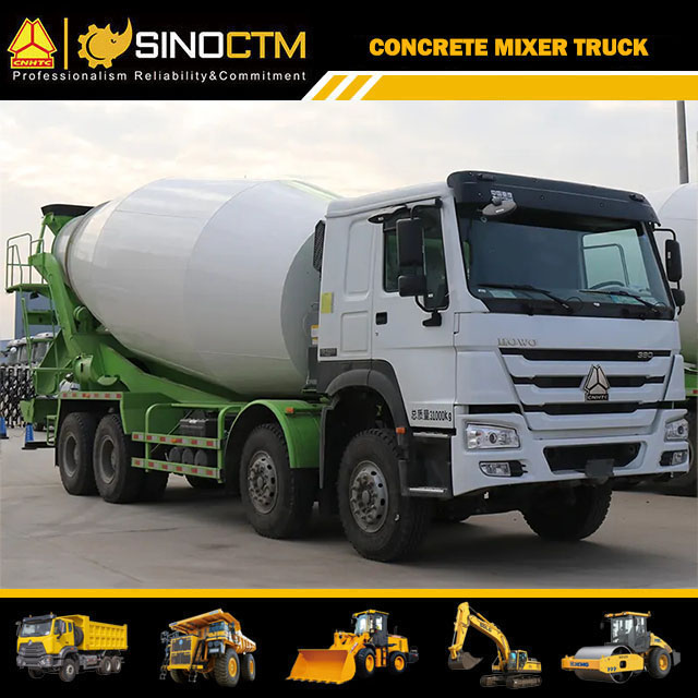 SINOTRUK HOWO 8X4 Concrete Mixer Truck 12CBM