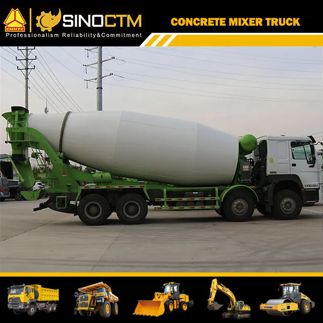 SINOTRUK HOWO 8X4 Concrete Mixer Truck 12CBM