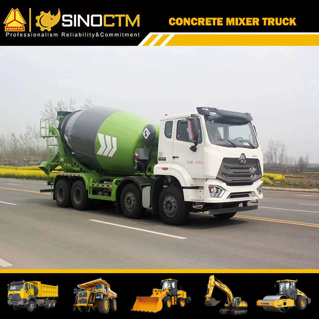 SINOTRUK HOHAN 8X4 Concrete Mixer Truck 12CBM
