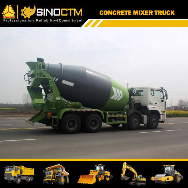 SINOTRUK HOHAN 8X4 Concrete Mixer Truck 12CBM